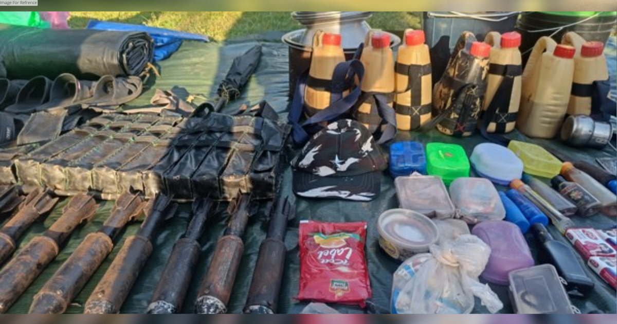 Chhattisgarh: Security forces recovers 'Desi' BGL, Naxal-related items from Naxal's hideout